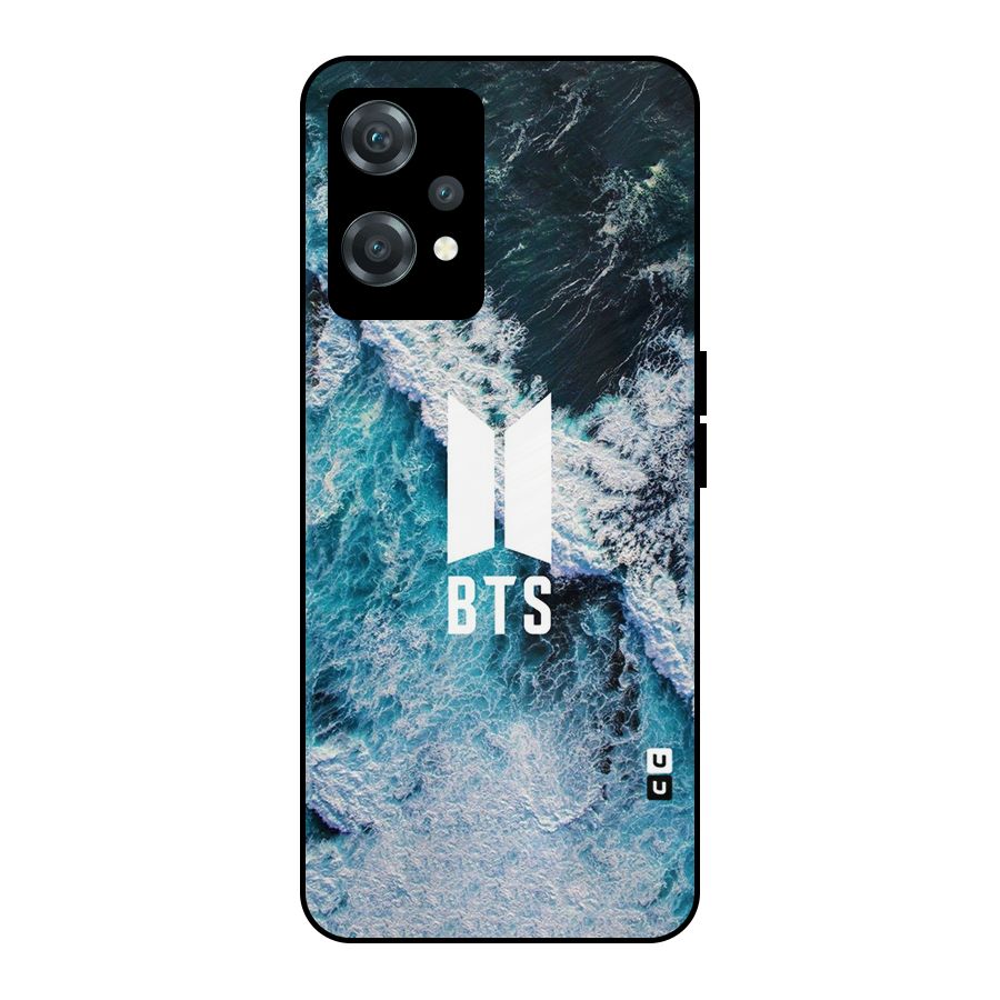 BTS Ocean Waves Metal Back Case for OnePlus Nord CE 2 Lite 5G