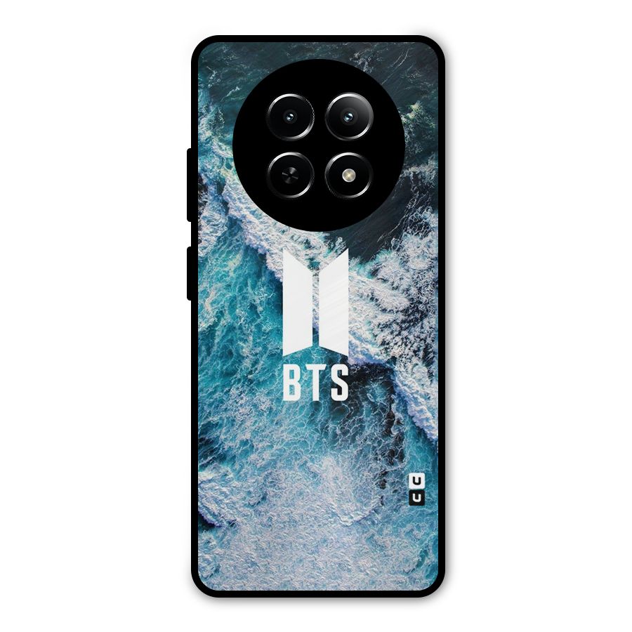 BTS Ocean Waves Metal Back Case for Realme 13