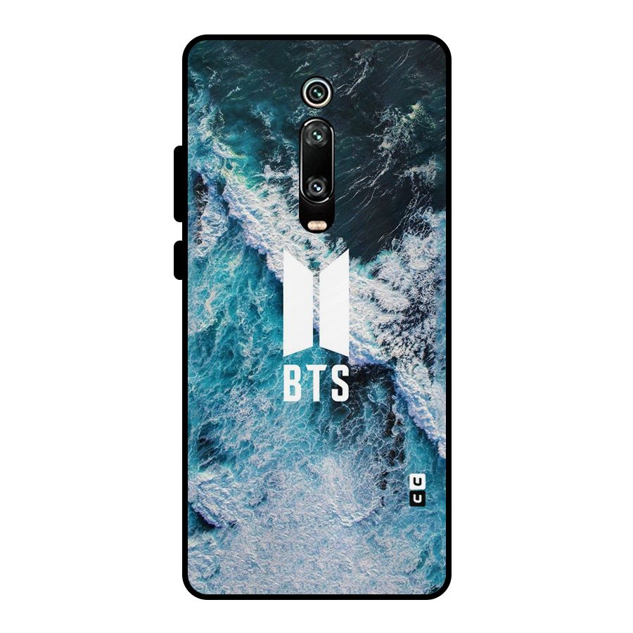 BTS Ocean Waves Metal Back Case for Redmi K20