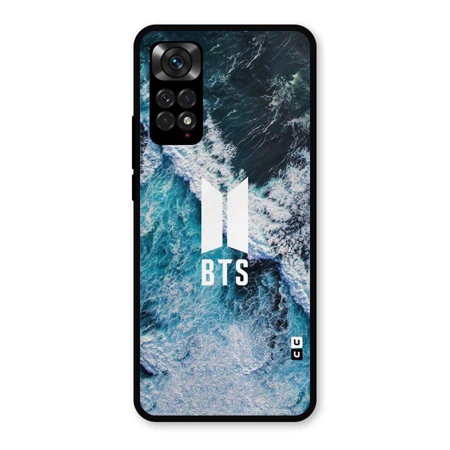 BTS Ocean Waves Metal Back Case for Redmi Note 11s