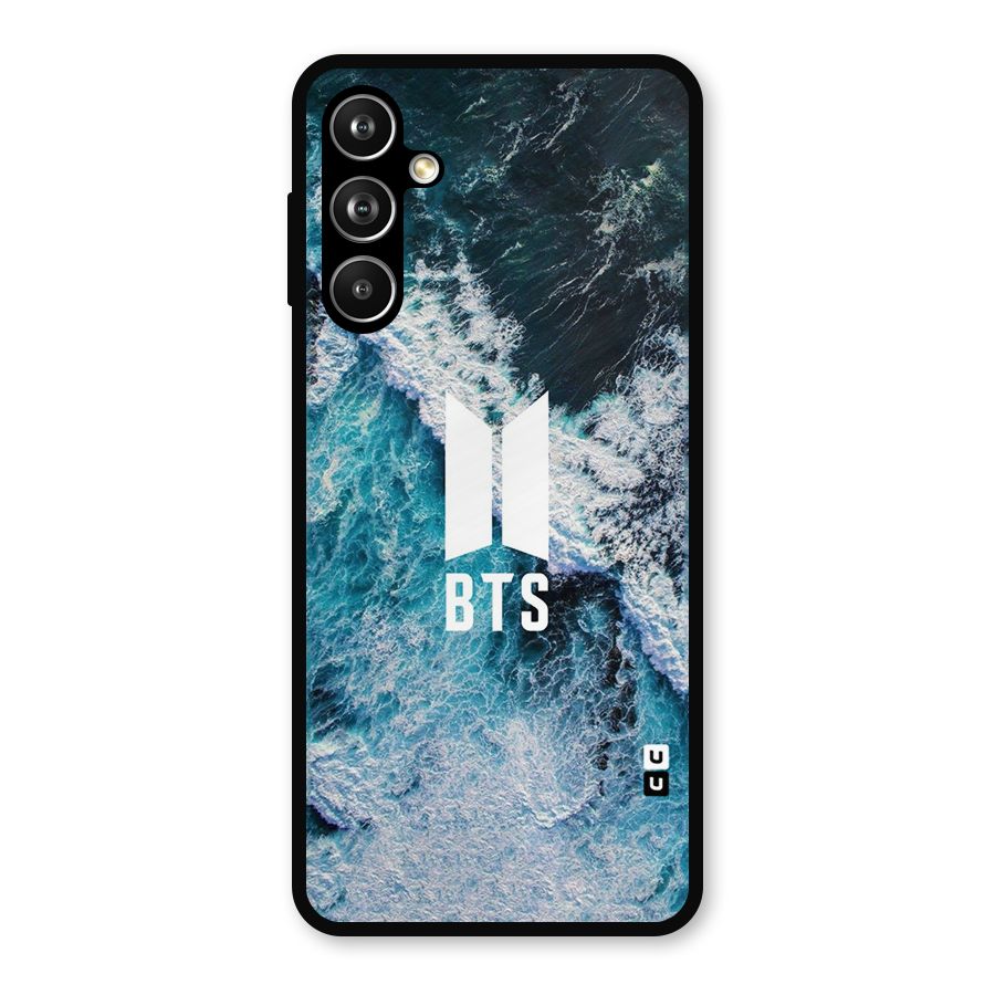 BTS Ocean Waves Metal Back Case for Samsung Galaxy M54