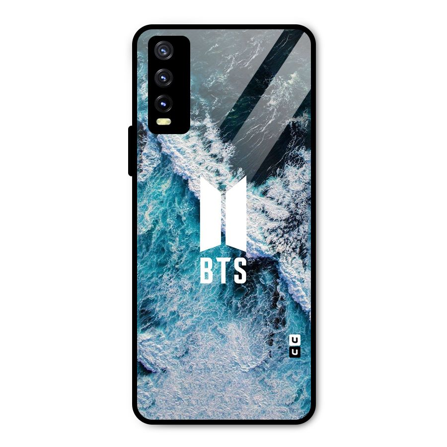 BTS Ocean Waves Metal Back Case for Vivo Y20