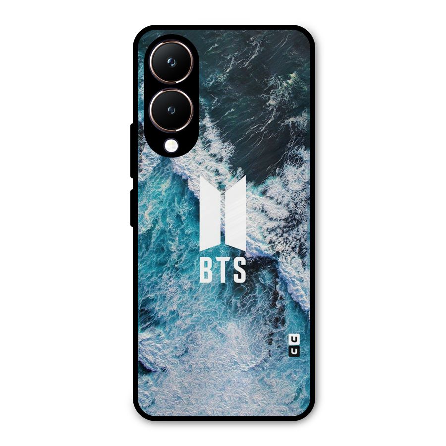 BTS Ocean Waves Metal Back Case for Vivo Y28