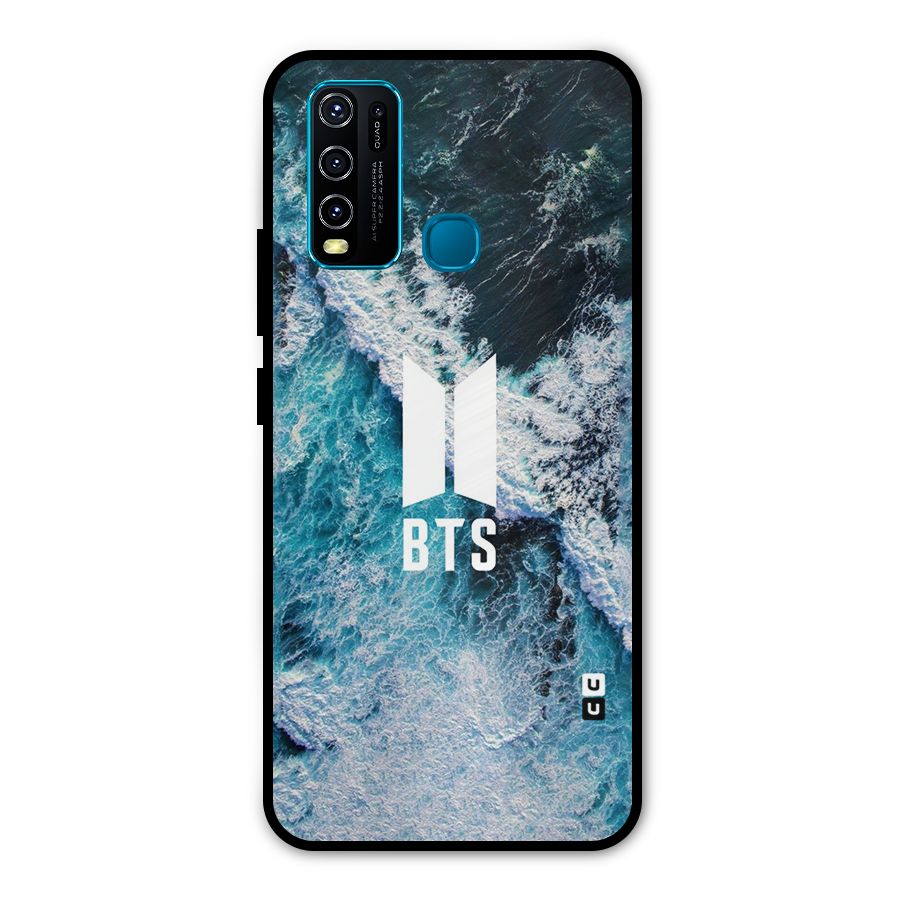 BTS Ocean Waves Metal Back Case for Vivo Y50