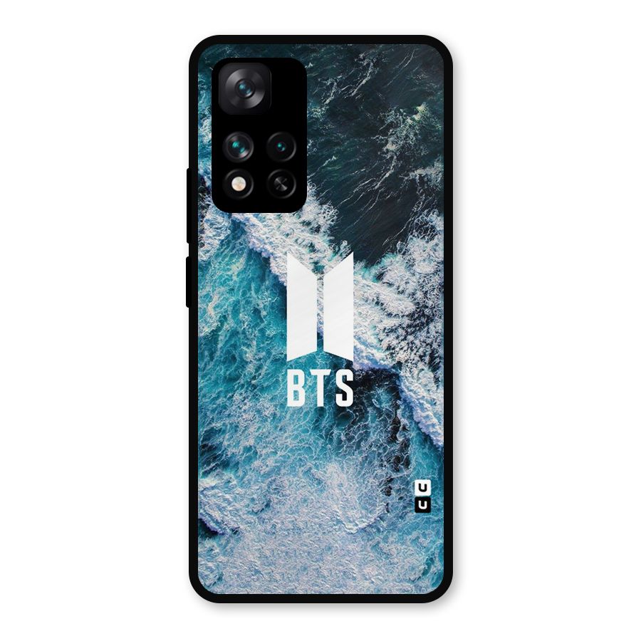 BTS Ocean Waves Metal Back Case for Xiaomi 11i Hypercharge 5G