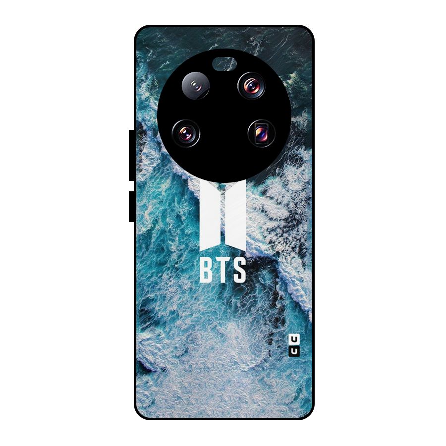 BTS Ocean Waves Metal Back Case for Xiaomi 13 Ultra