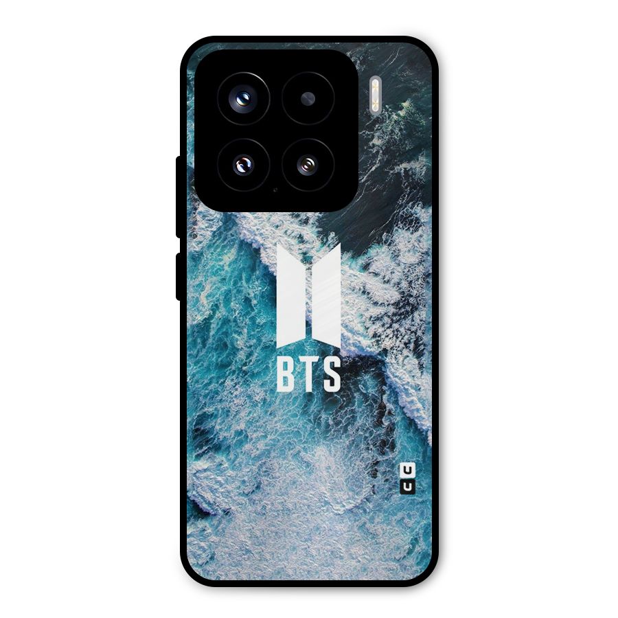 BTS Ocean Waves Metal Back Case for Xiaomi 15