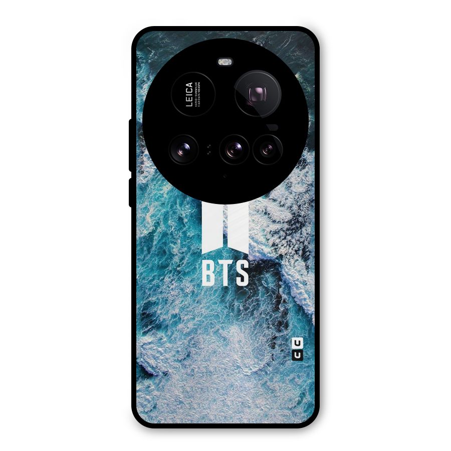 BTS Ocean Waves Metal Back Case for Xiaomi 15 Ultra