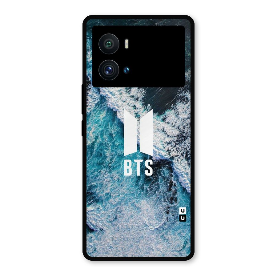 BTS Ocean Waves Metal Back Case for iQOO 9 Pro