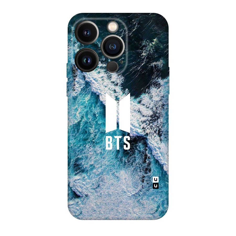 BTS Ocean Waves Original Polycarbonate Back Case for iPhone 14 Pro