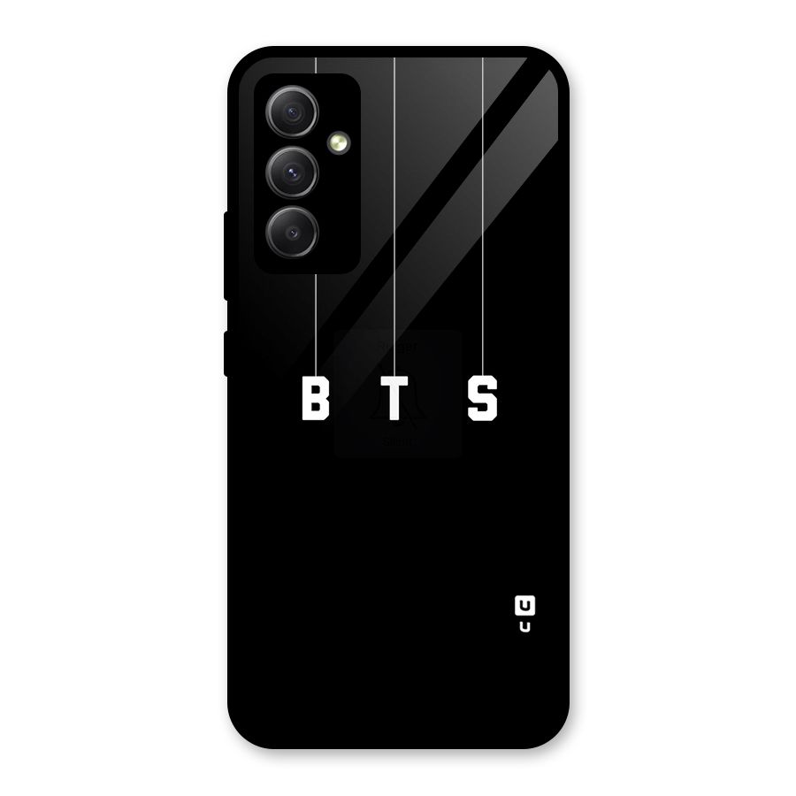 BTS Strings Glass Back Case for Galaxy A34