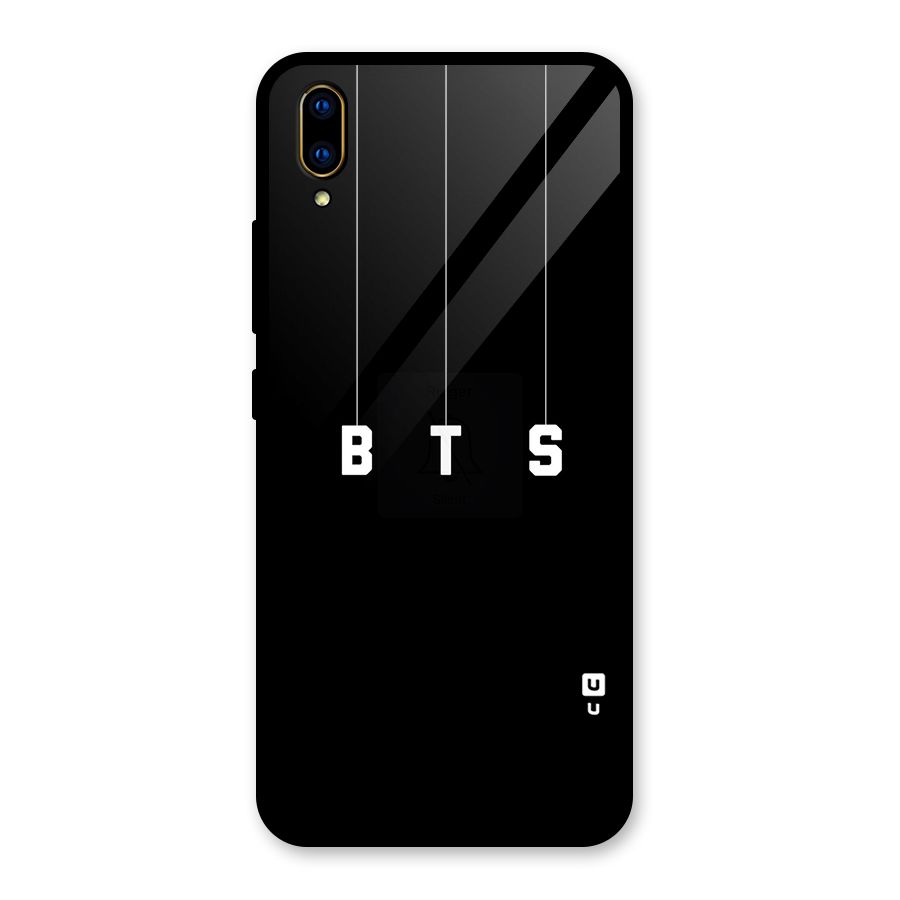 BTS Strings Glass Back Case for Vivo V11 Pro
