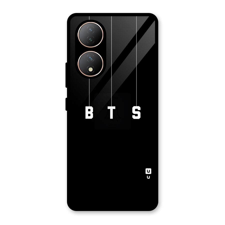 BTS Strings Glass Back Case for Vivo Y100A