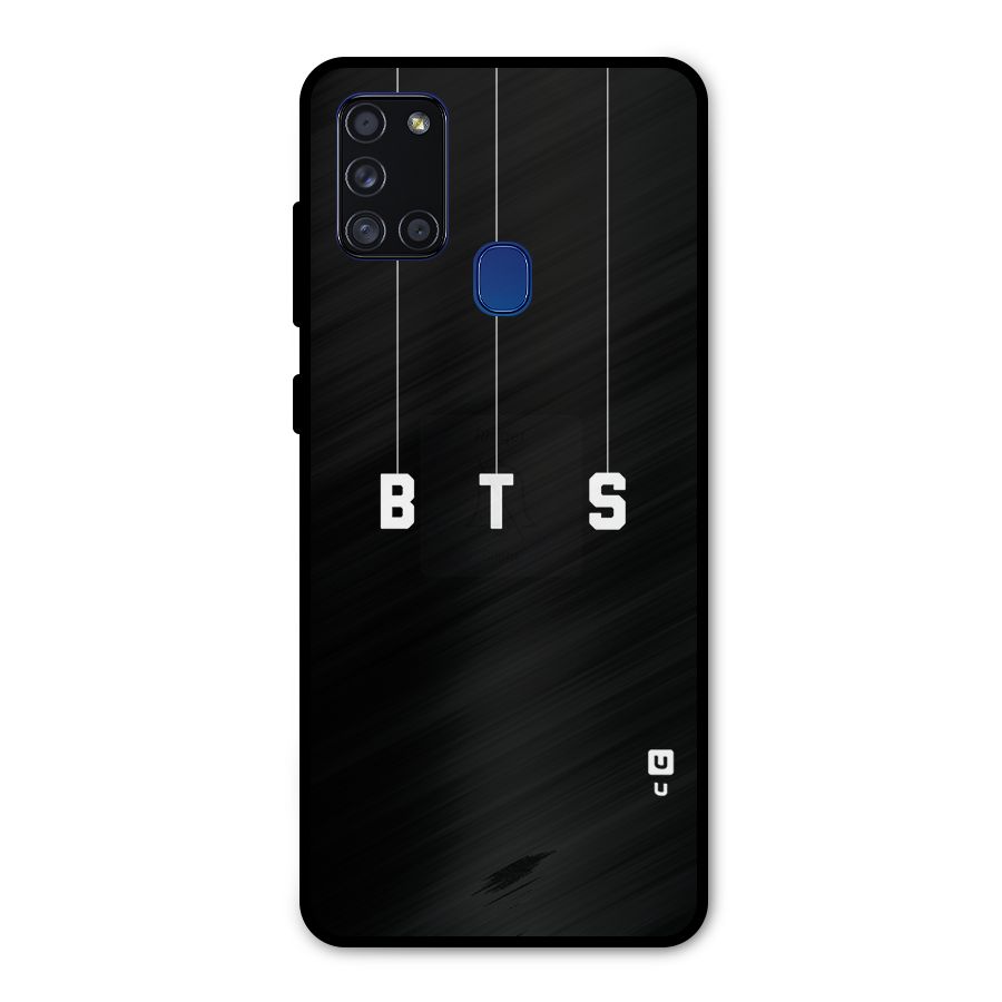 BTS Strings Metal Back Case for Galaxy A21s