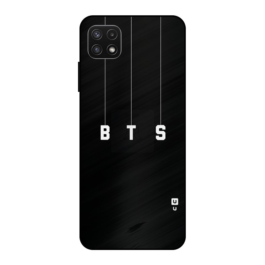 BTS Strings Metal Back Case for Galaxy A22 5G