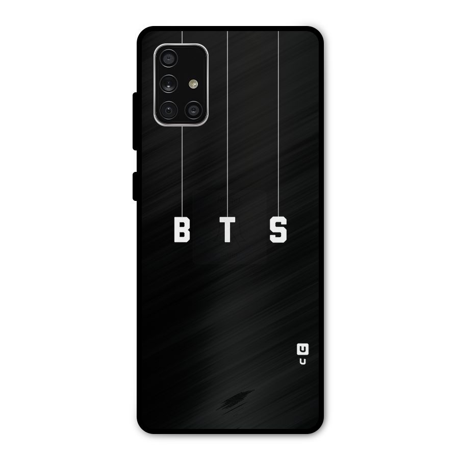 BTS Strings Metal Back Case for Galaxy A71