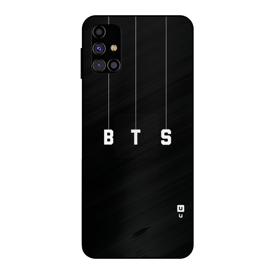BTS Strings Metal Back Case for Galaxy M31s