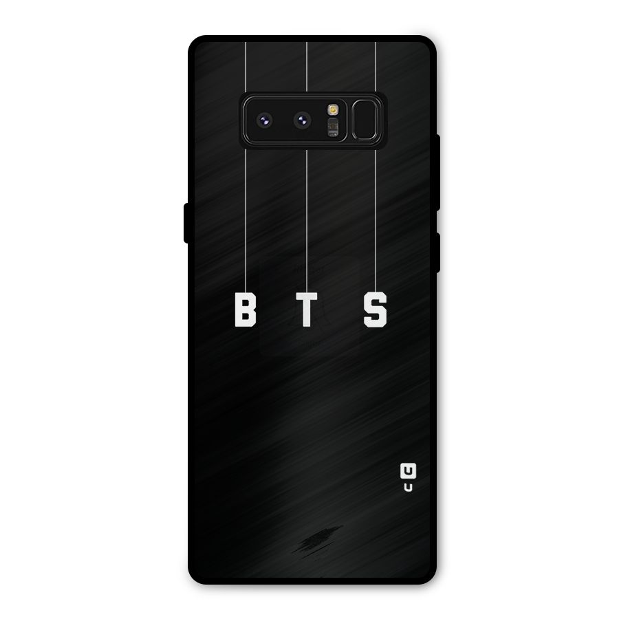 BTS Strings Metal Back Case for Galaxy Note 8