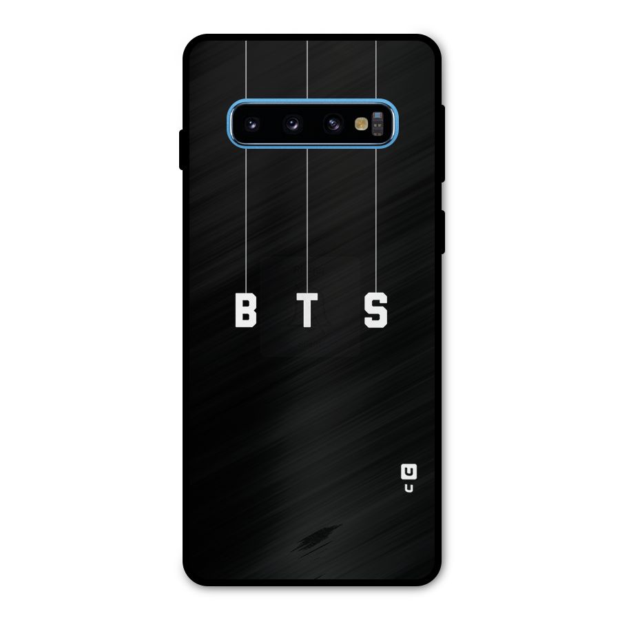 BTS Strings Metal Back Case for Galaxy S10