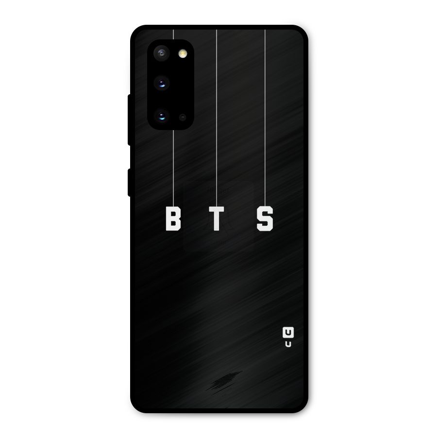 BTS Strings Metal Back Case for Galaxy S20