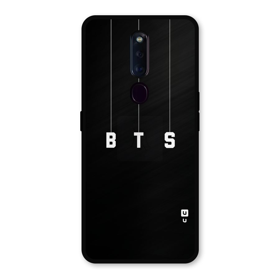 BTS Strings Metal Back Case for Oppo F11 Pro