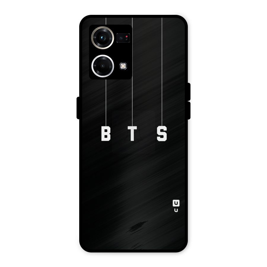 BTS Strings Metal Back Case for Oppo F21s Pro 4G