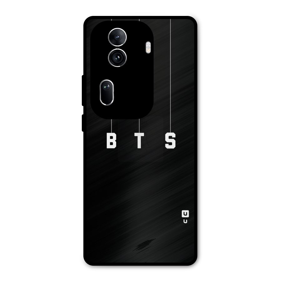 BTS Strings Metal Back Case for Oppo Reno11 Pro 5G
