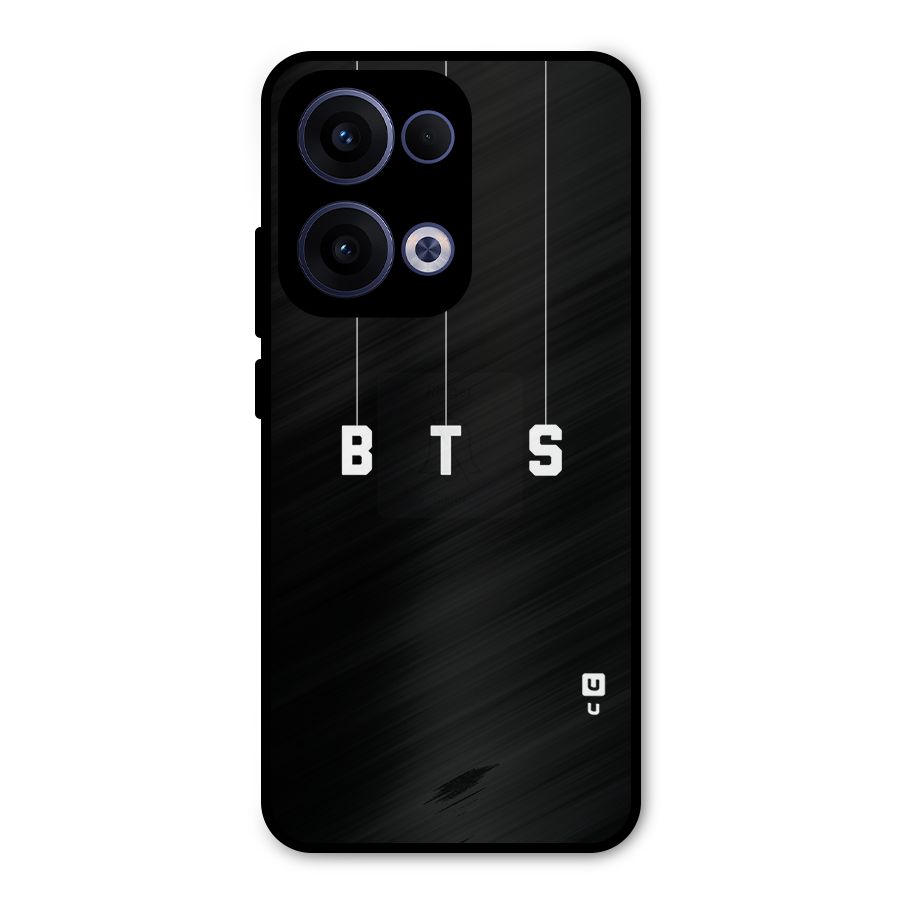 BTS Strings Metal Back Case for Oppo Reno13
