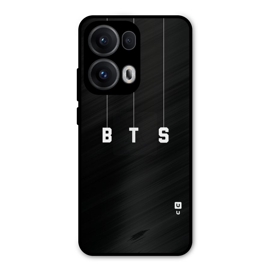 BTS Strings Metal Back Case for Oppo Reno13 Pro