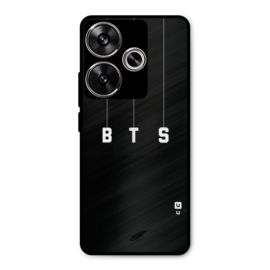 BTS Strings Metal Back Case for Poco F6