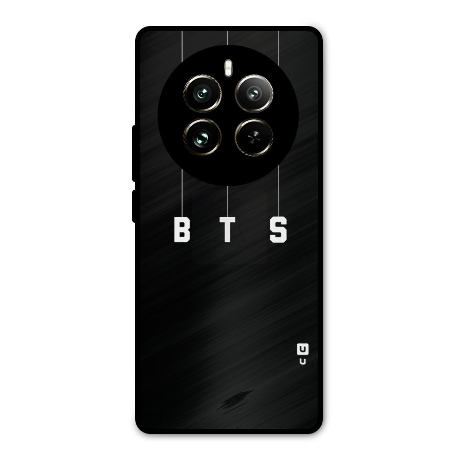 BTS Strings Metal Back Case for Realme 12 Pro