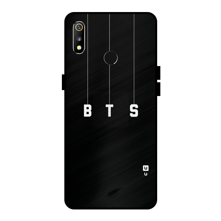 BTS Strings Metal Back Case for Realme 3i