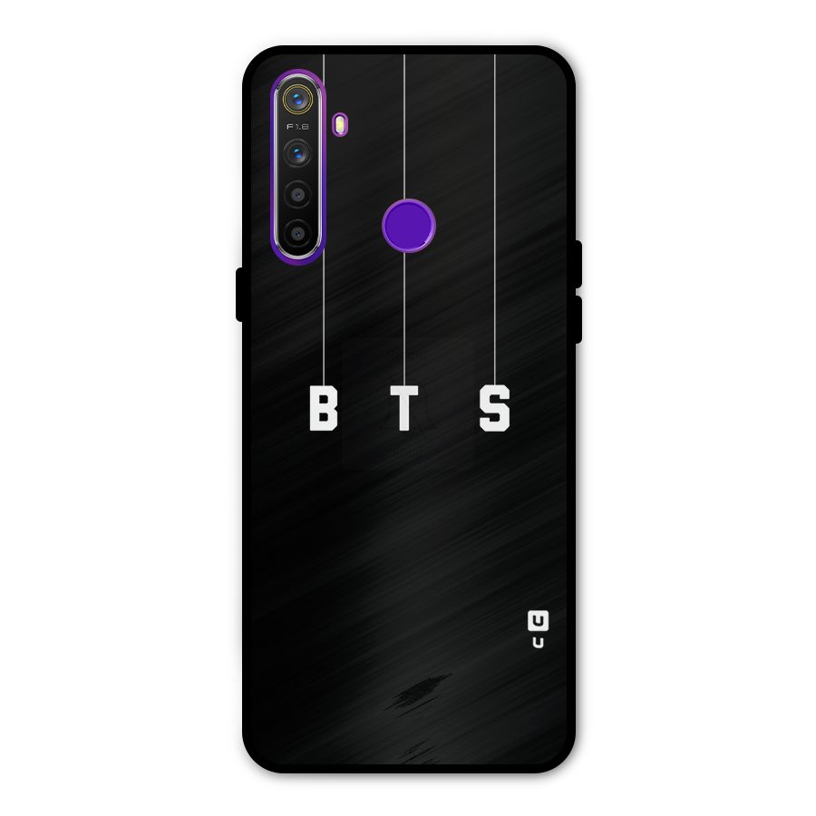 BTS Strings Metal Back Case for Realme Narzo 10