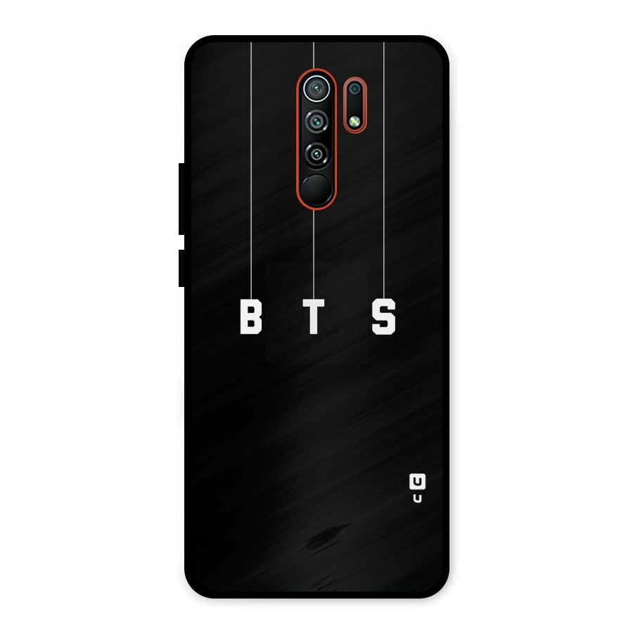 BTS Strings Metal Back Case for Redmi 9 Prime
