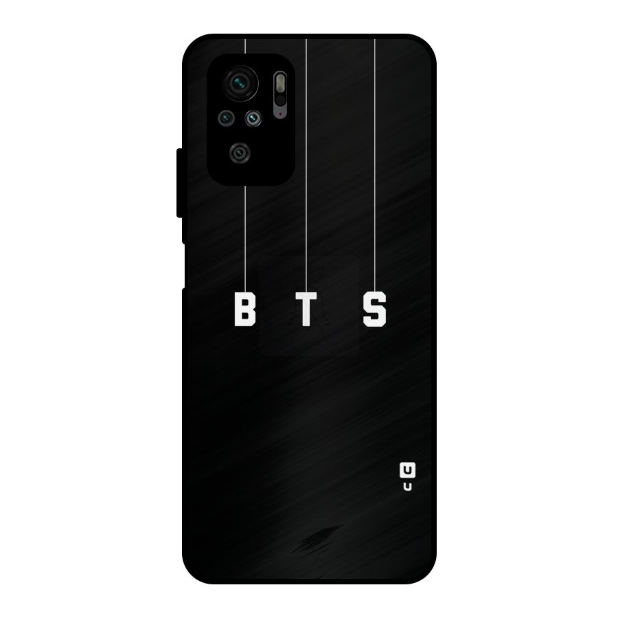 BTS Strings Metal Back Case for Redmi Note 10S
