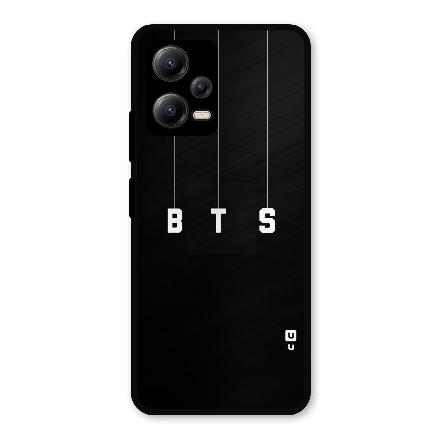 BTS Strings Metal Back Case for Redmi Note 12 5G