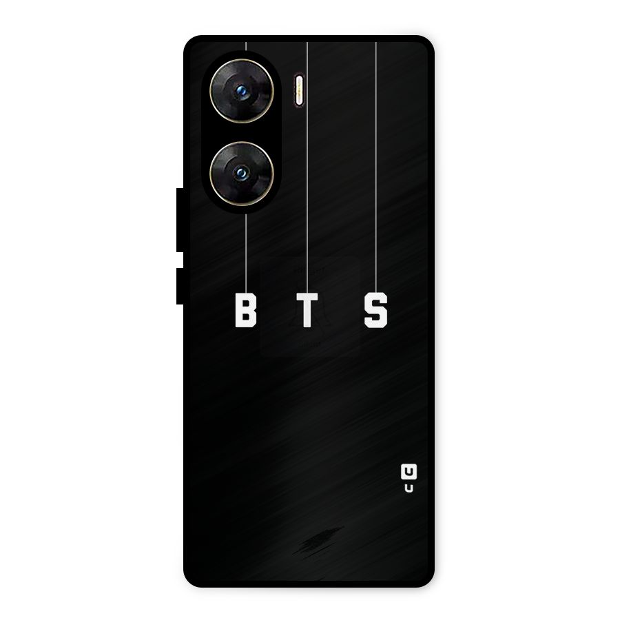 BTS Strings Metal Back Case for Vivo V29e