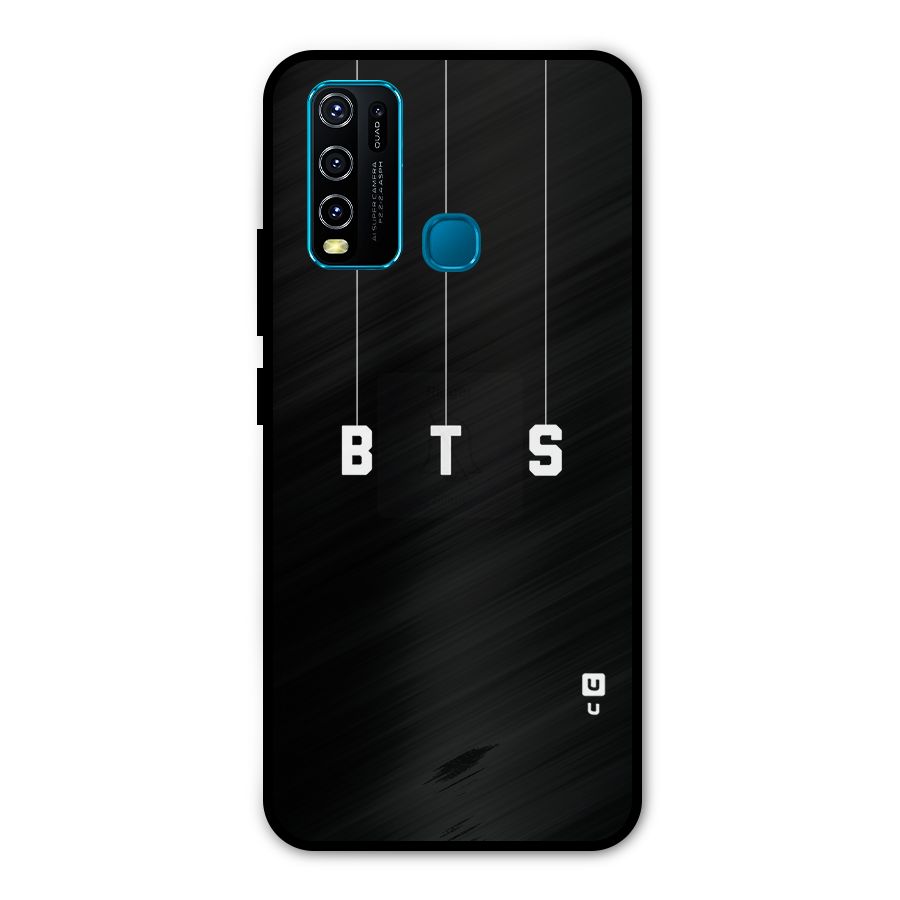 BTS Strings Metal Back Case for Vivo Y30