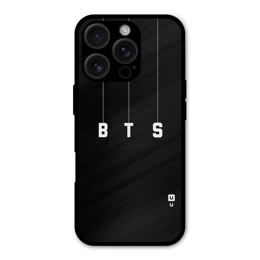 BTS Strings Metal Back Case for iPhone 16 Pro