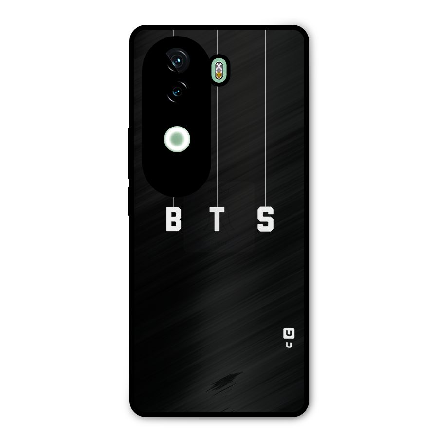 BTS Strings Metal Back Case for iQOO Z9s