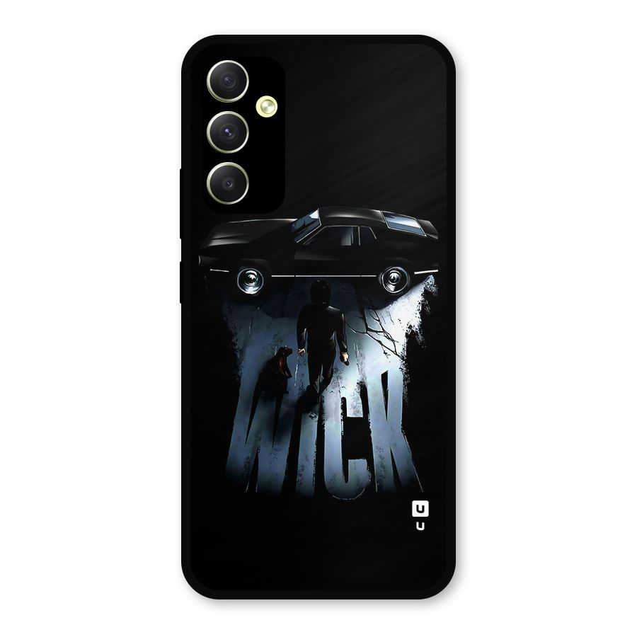 Baba Yaga Metal Back Case for Galaxy A34