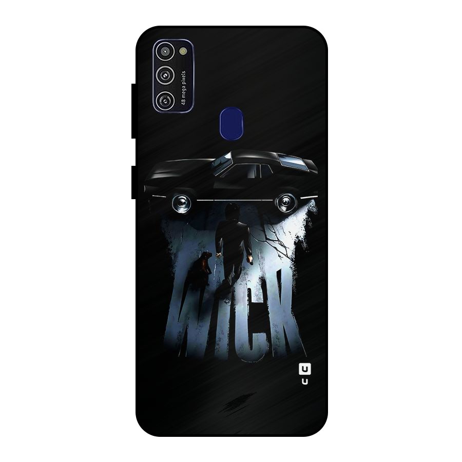 Baba Yaga Metal Back Case for Galaxy M30s