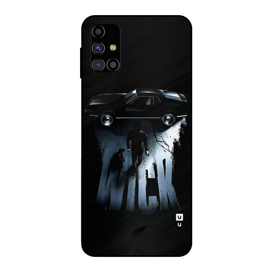 Baba Yaga Metal Back Case for Galaxy M31s