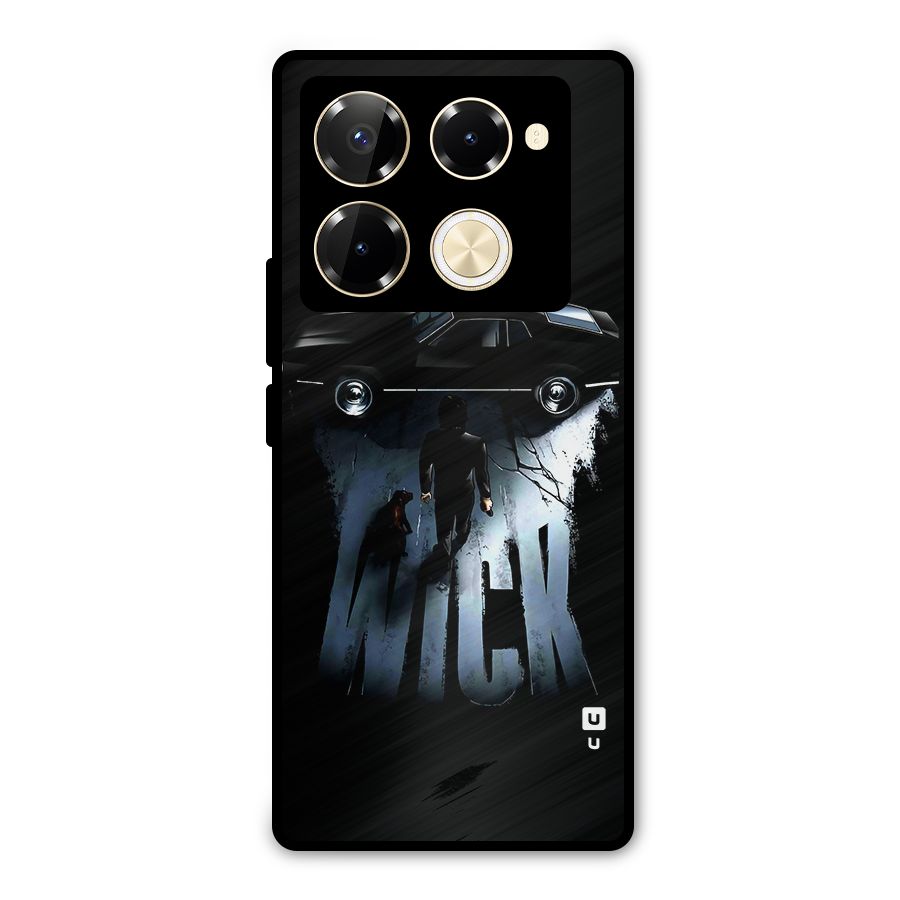 Baba Yaga Metal Back Case for Infinix Note 40 Pro Plus
