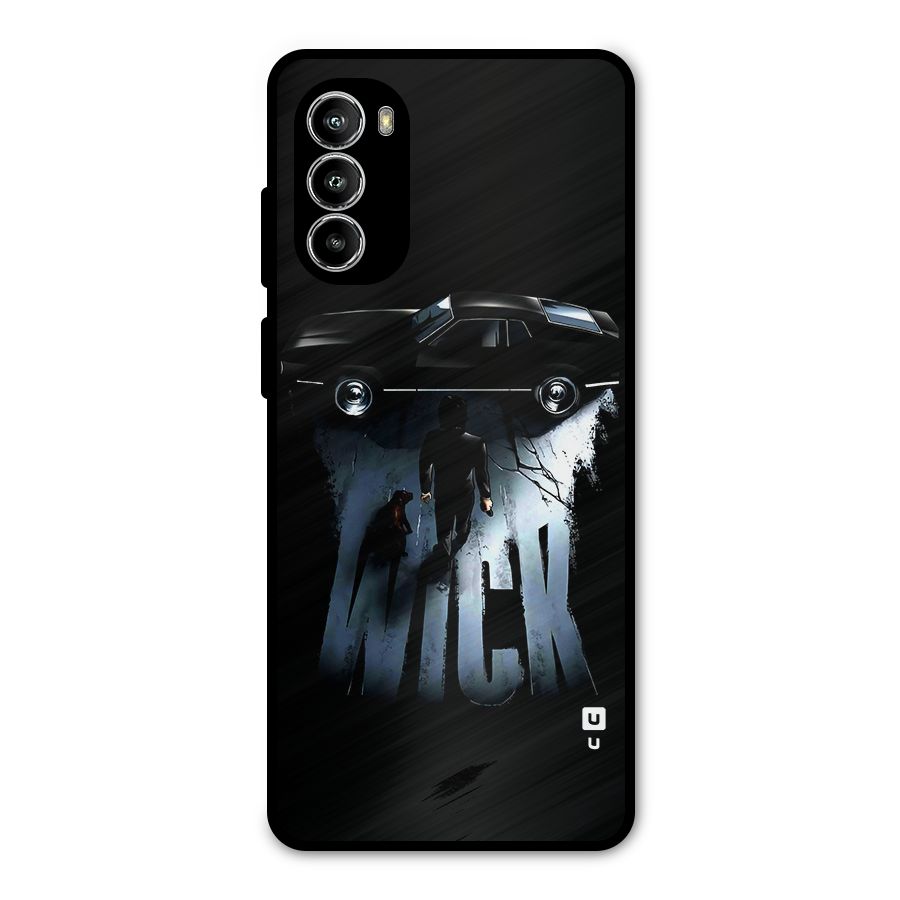 Baba Yaga Metal Back Case for Moto G82