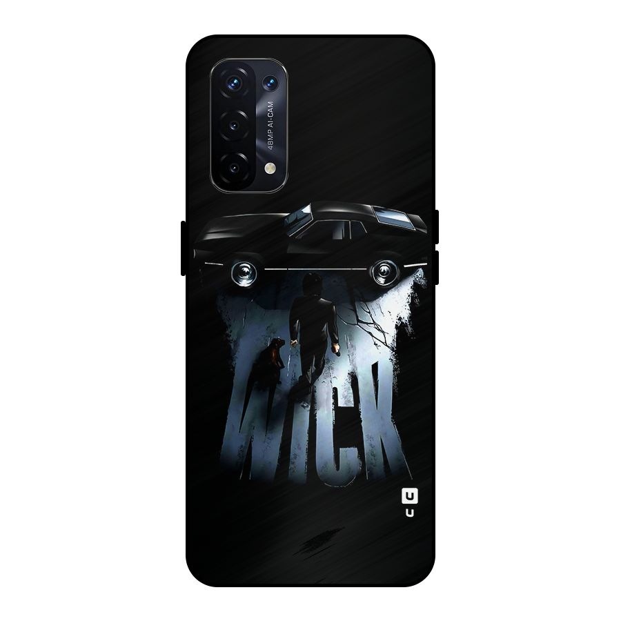 Baba Yaga Metal Back Case for Oppo A74 5G