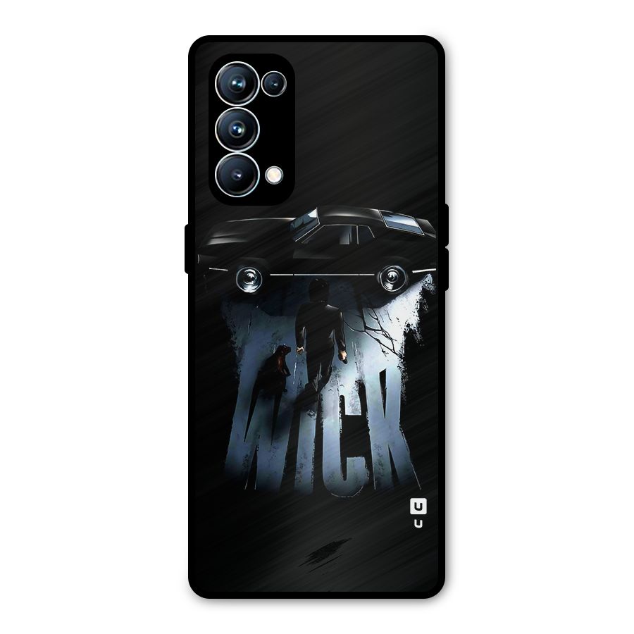 Baba Yaga Metal Back Case for Oppo Reno5 Pro 5G