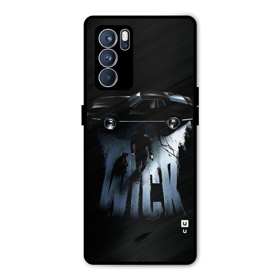Baba Yaga Metal Back Case for Oppo Reno6 Pro 5G
