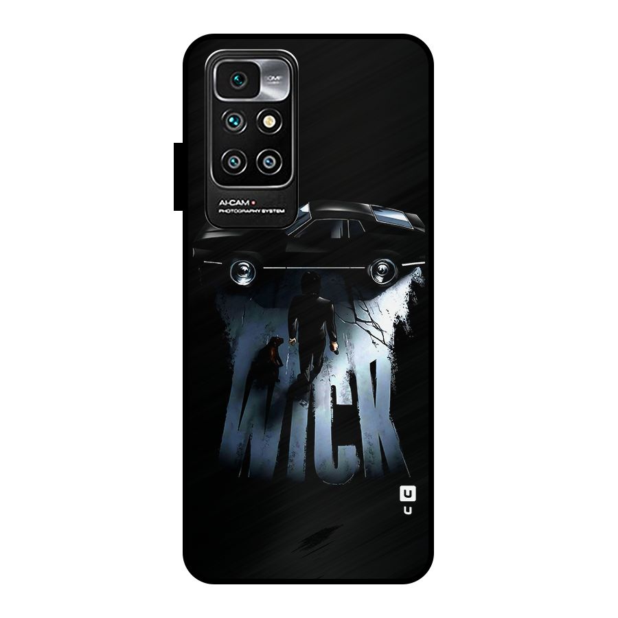 Baba Yaga Metal Back Case for Redmi 10 Prime