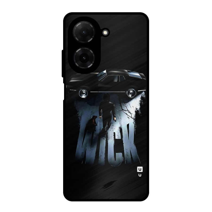 Baba Yaga Metal Back Case for Redmi A5 4G